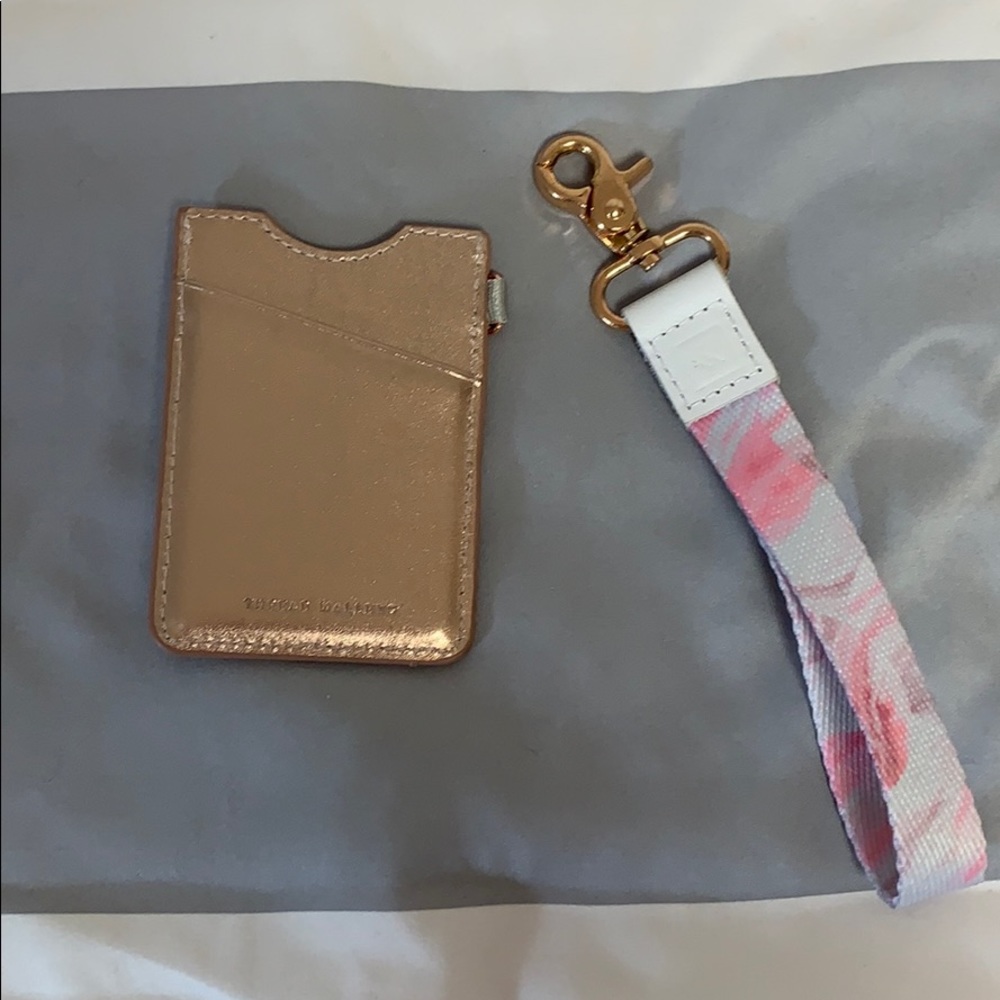 Thread Wallets card holder and wrist lanyard